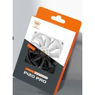 Ventilator PCCooler "P120 Pro", 120mm, 600 - 1850 RPM, FDB bearing, 71.86 cfm, , 4pin PWM, negru, "P120 Pro BK"