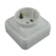 Priza simpla PT schuko SPN1101 (1/10)