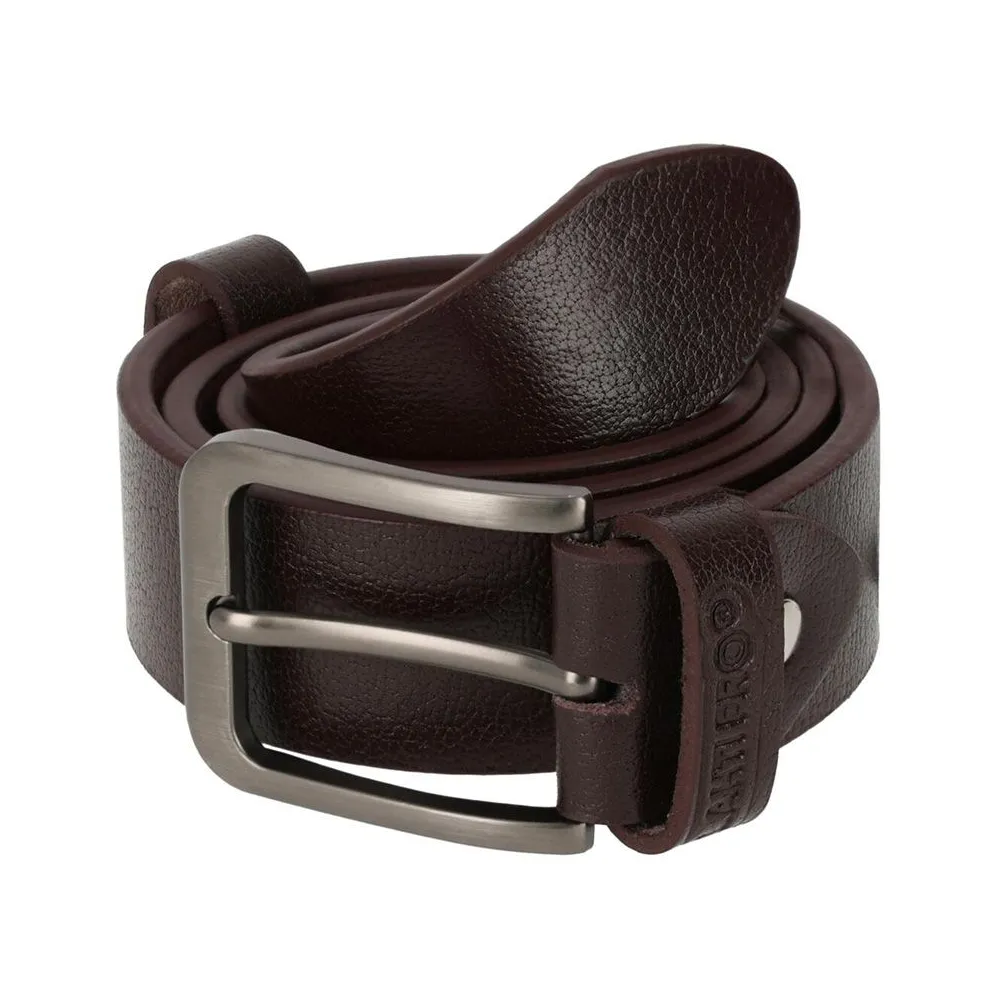 CUREA PIELE NATURALA CU CATARAMA METAL - MARO / 90CM