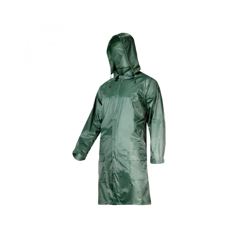 PELERINA PLOAIE CU NASTURI SI FERMOAR / VERDE - 3XL