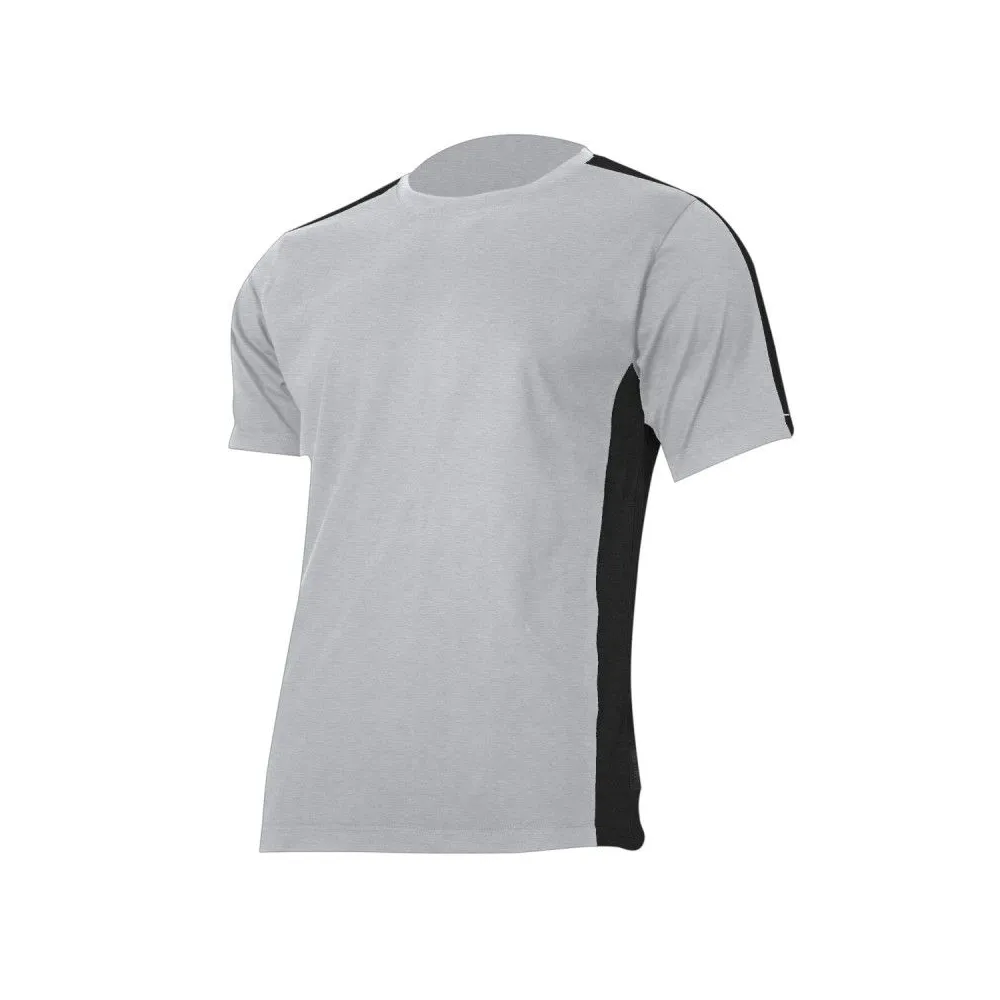 TRICOU BUMBAC MULTICOLOR / GRI-NEGRU - XL