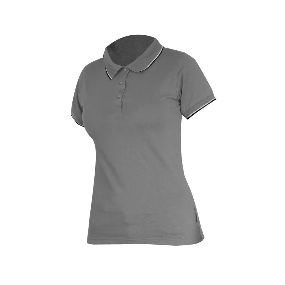 TRICOU BUMBAC POLO (DAMA) / GRI - S