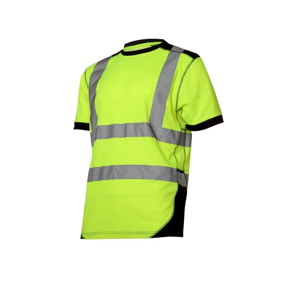 TRICOU REFLECTORIZANT / VERDE-NEGRU - 3XL