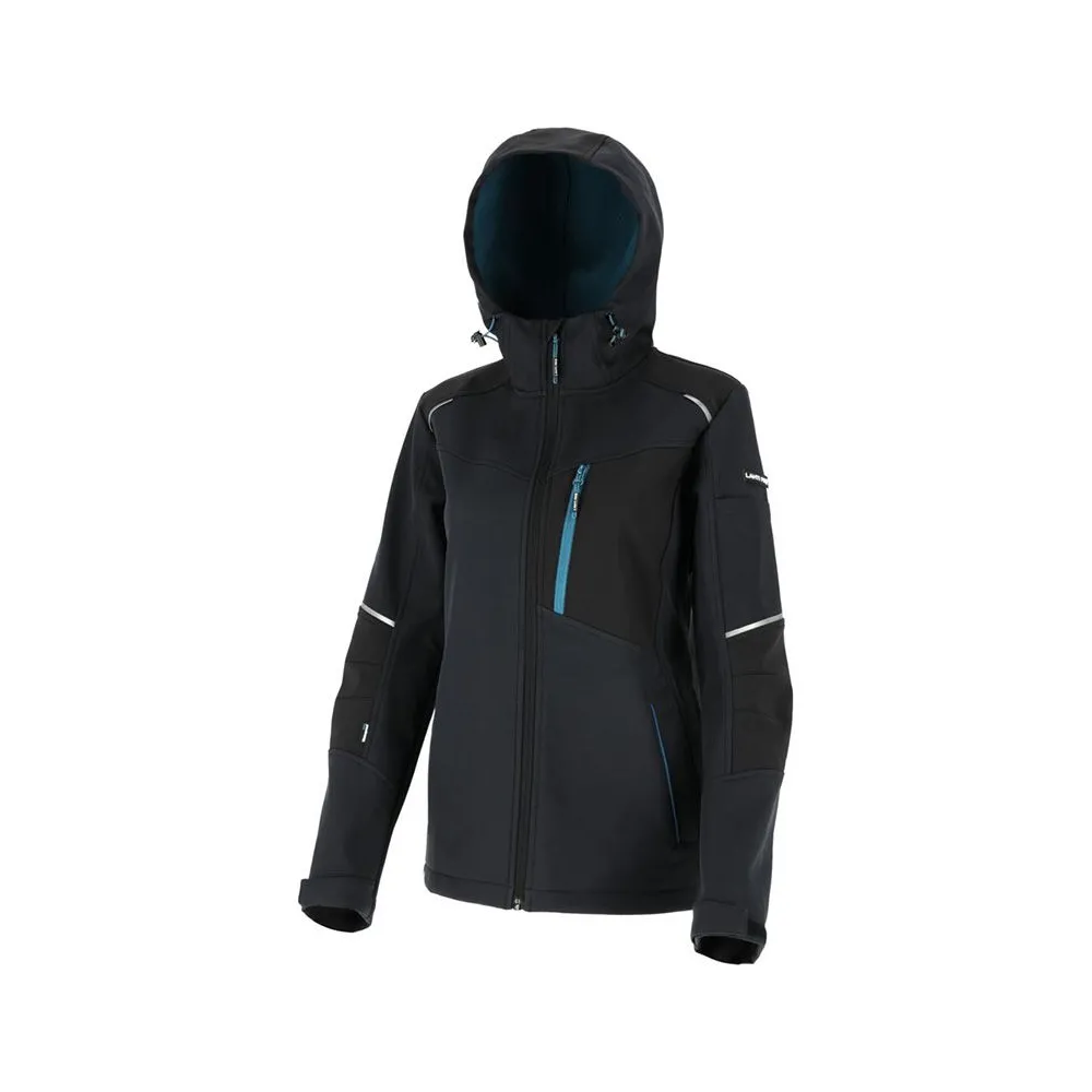 JACHETA ELASTICA CU GLUGA (DAMA) / NEGRU - 3XL