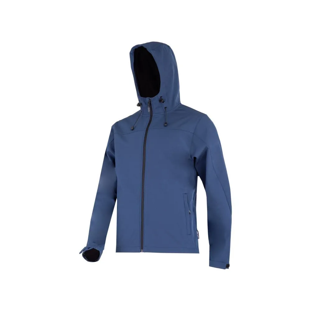 JACHETA ELASTICA CU GLUGA / BLEUMARIN - S