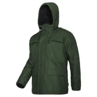 JACHETA CAPTUSITA USOARA CU GLUGA / VERDE - 3XL