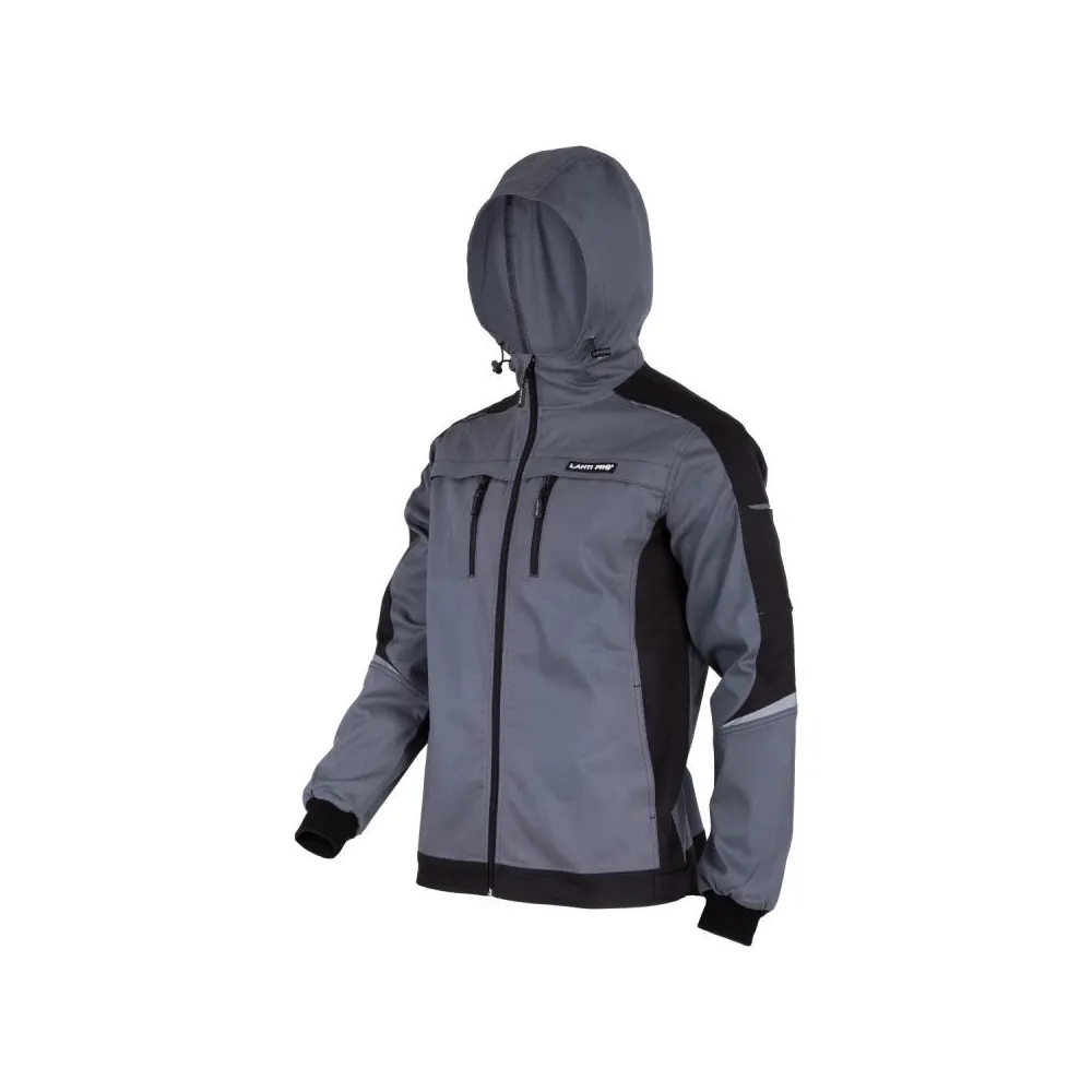 JACHETA LUCRU SLIM-FIT ELASTICA / GRI - XL/H-182