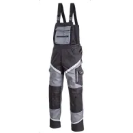 SALOPETA LUCRU GROASA PREMIUM NEGRU-GRI - L/H-176