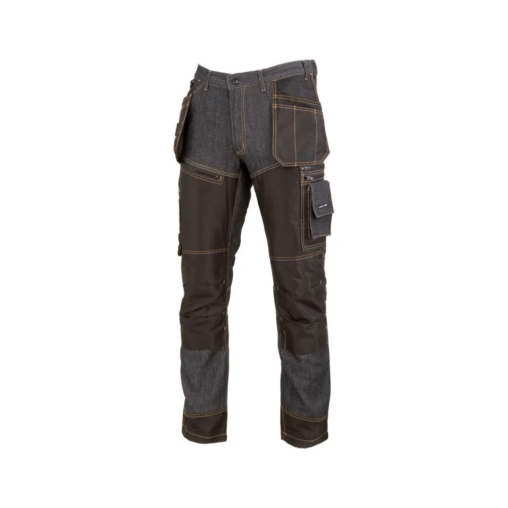 PANTALON LUCRU TIP-BLUGI CU INTARITURA INCHISI - 2XL