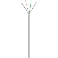 Cablu de retea U/UTP Goobay, cat5e, rola, solid, 305m, gri