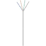 Cablu de retea U/UTP Goobay, cat5e, rola, solid, 305m, gri