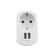 Stecher Schuko cu protectie, 2x USB-A, MT-1W2USBSP Technik