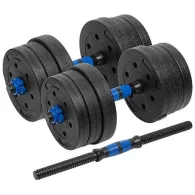 HALTERE REGLABILE CU CONECTOR 2 X 10 KG REBEL ACTIVE