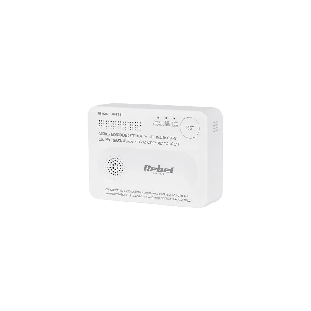 DETECTOR SENZOR MONOXID DE CARBON REBEL