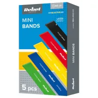 SET 5 BENZI ELASTICE LATEX MINI BAND 2-18KG REBEL ACTIV