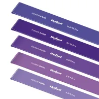 SET 5 BENZI ELASTICE LATEX MINI BAND 2-18KG REBEL ACTIV