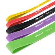 SET 5 BENZI ELASTICE TPE POWER BAND 4-55KG REBEL ACTIVE