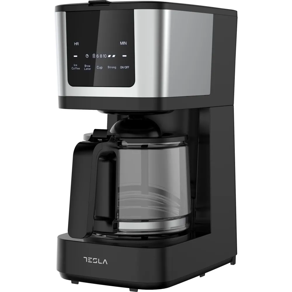Cafetiera digitala tesla cmf200bx 900w 1.25 ldispl