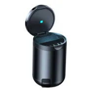 SCRUMIERA auto Baseus Premium, material aluminiu, usor de curatat, negru "C20464700111-00" - 6932172648206