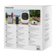 Invertor de putere Baseus 300W (220V CN/EU) (negru)