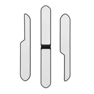 Kit de protecție T-Space pentru uși auto Tesla Baseus 6buc (negru)