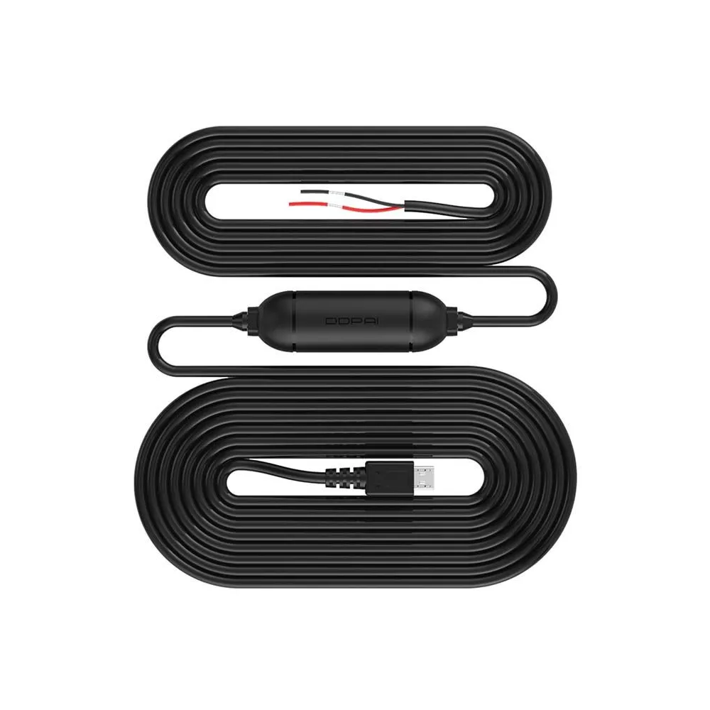 DDPAI Hardwire Kit adaptor de alimentare pentru MINI Micro USB