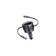 Baseus Enjoyment Max încărcător auto cu cabluri USB-C+Lightning 60W Negru