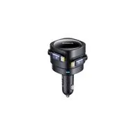 Baseus Enjoyment Max încărcător auto cu cabluri USB-C+USB-C 60W Negru