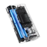 Baseus PrimeTrip VA1 2-in-1 pompă cu lanternă negru