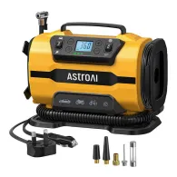Compresor de roți portabil AstroAI  ATJ-8366150 PSI 12V DC/110V AC