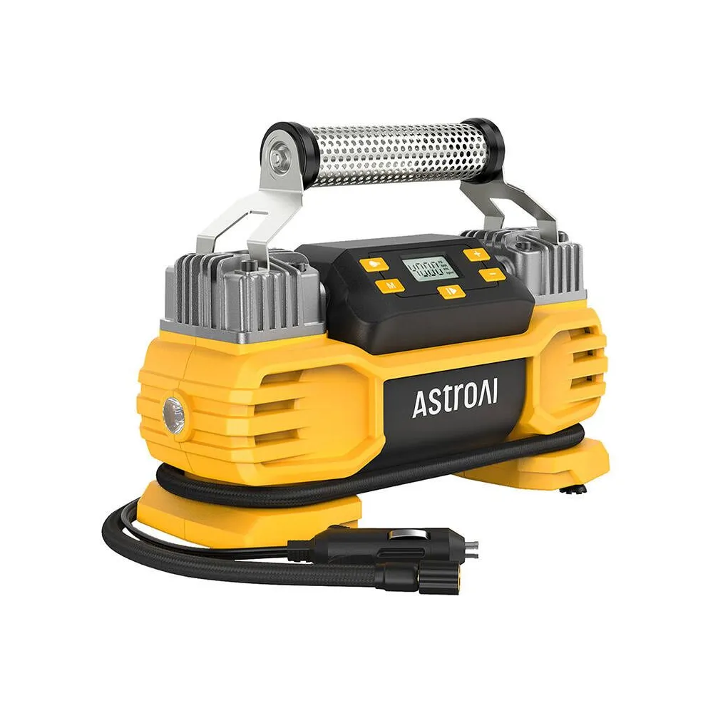 Dua AstroAI AIRUN T2 160 PSI compresor de anvelope de mare putere