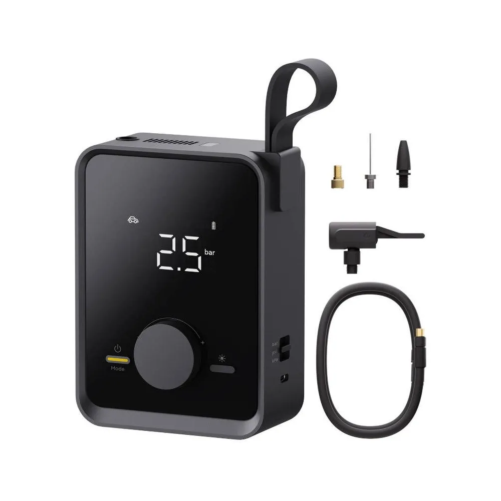 Mini compresor auto HOTO Pompa de aer PRO QWCQB003