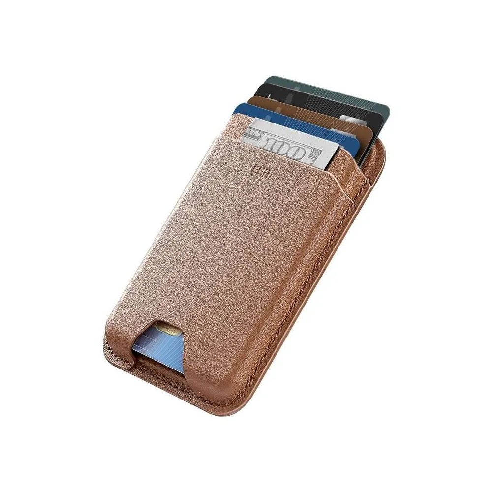 Portofel magnetic ESR HaloLock (maro)