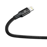 Cablu Baseus 3 în 1 USB-C pentru M+L+T 20W 1.5m (Negru)
