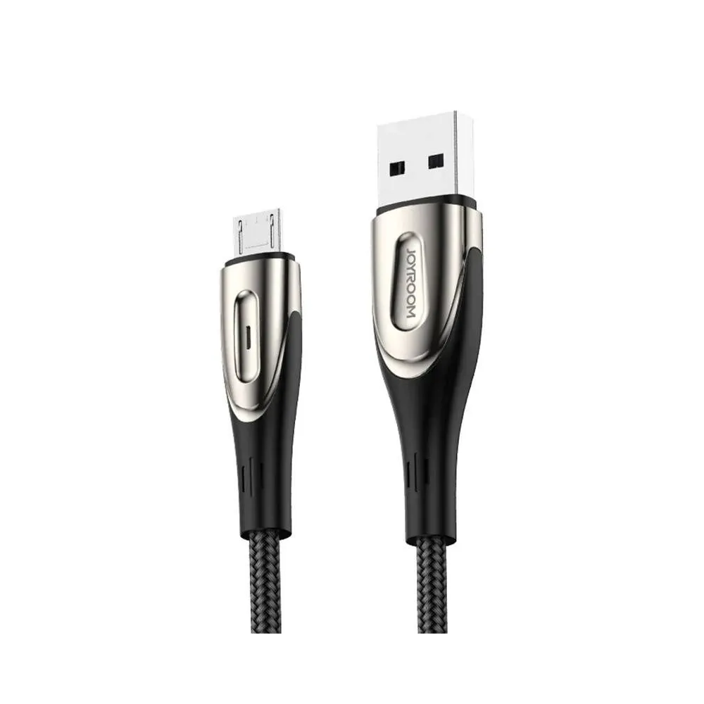 Cablu de încărcare rapidă Joyroom S-M411 Micro USB 3A 1,2 m (negru)