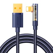 Cablu unghiular către USB-A / Lightning / 1,2 m Joyroom S-UL012A6 (albastru)