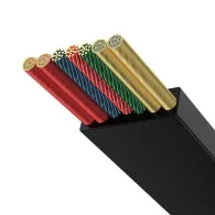 Cablu USB 3-în-1 Baseus Bright Mirror 4 - micro-USB/ USB-C/ Lightning 100W / 3.5A 1.1m (Negru)