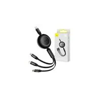 Cablu USB 3-în-1 Baseus Bright Mirror 4 - micro-USB/ USB-C/ Lightning 100W / 3.5A 1.1m (Negru)