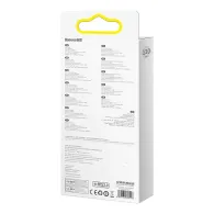 Cablu USB 3-în-1 Baseus Flash Series, USB-C + micro USB + Lightning, 66W, 1.2m (albastru)