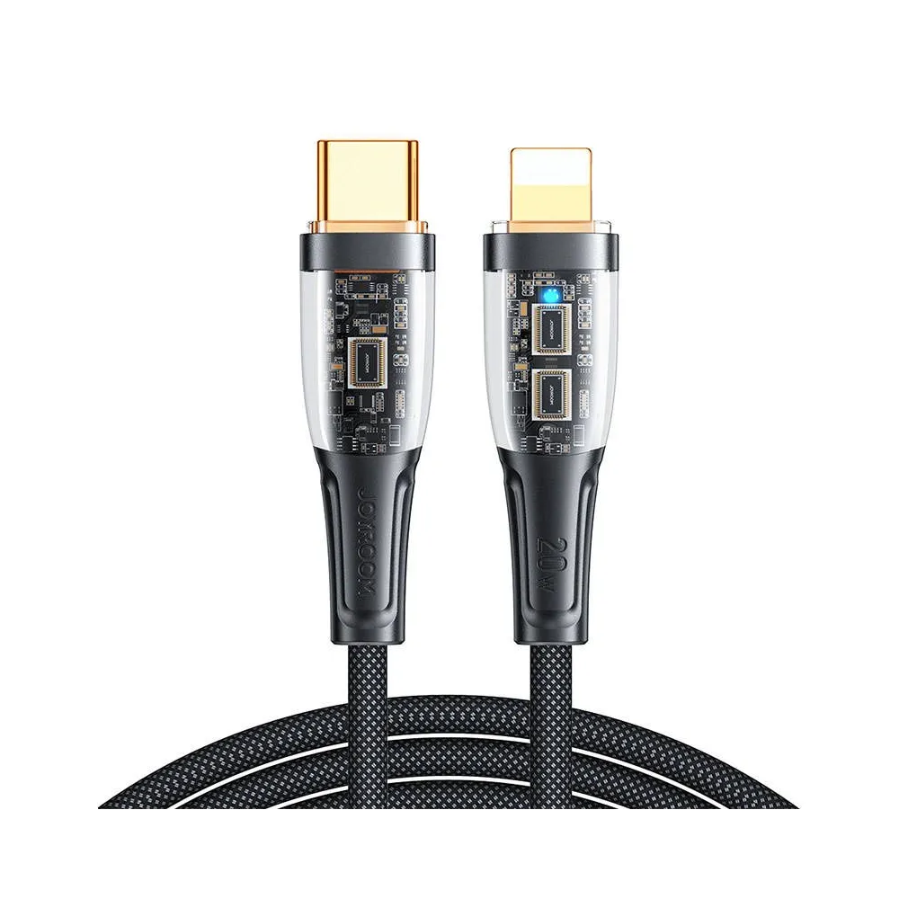 Cablu USB-C Lightning 20W Joyroom S-CL020A3 1.2m (negru)