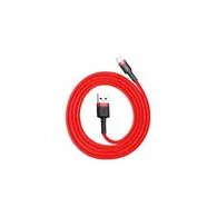 Baseus Cablu Cafule USB Lightning 2,4A 0,5m (roșu)