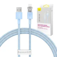 Baseus Explorer USB la Lightning cablu de încărcare rapidă 2.4A 1M (albastru)