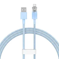 Baseus Explorer USB la Lightning cablu de încărcare rapidă 2.4A 1M (albastru)