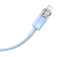 Baseus Explorer USB la Lightning cablu de încărcare rapidă 2.4A 1M (albastru)