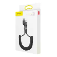 Baseus Spring Cablu Lightning 1m 2A (negru)