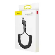 Baseus Spring Cablu Lightning 1m 2A (negru)