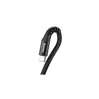 Baseus Spring Cablu Lightning 1m 2A (negru)