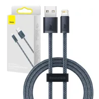 Cablu Baseus Dynamic USB to Lightning, 2.4A, 2m (gri)