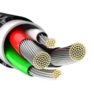 Cablu încărcare Baseus Tungsten Gold, USB la iPhone, 2.4A, 2m (negru)