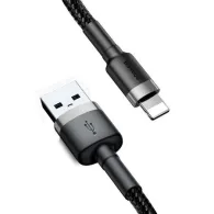 Cablu Lightning USB Baseus Cafule 2A 3m (szaro-czarny)